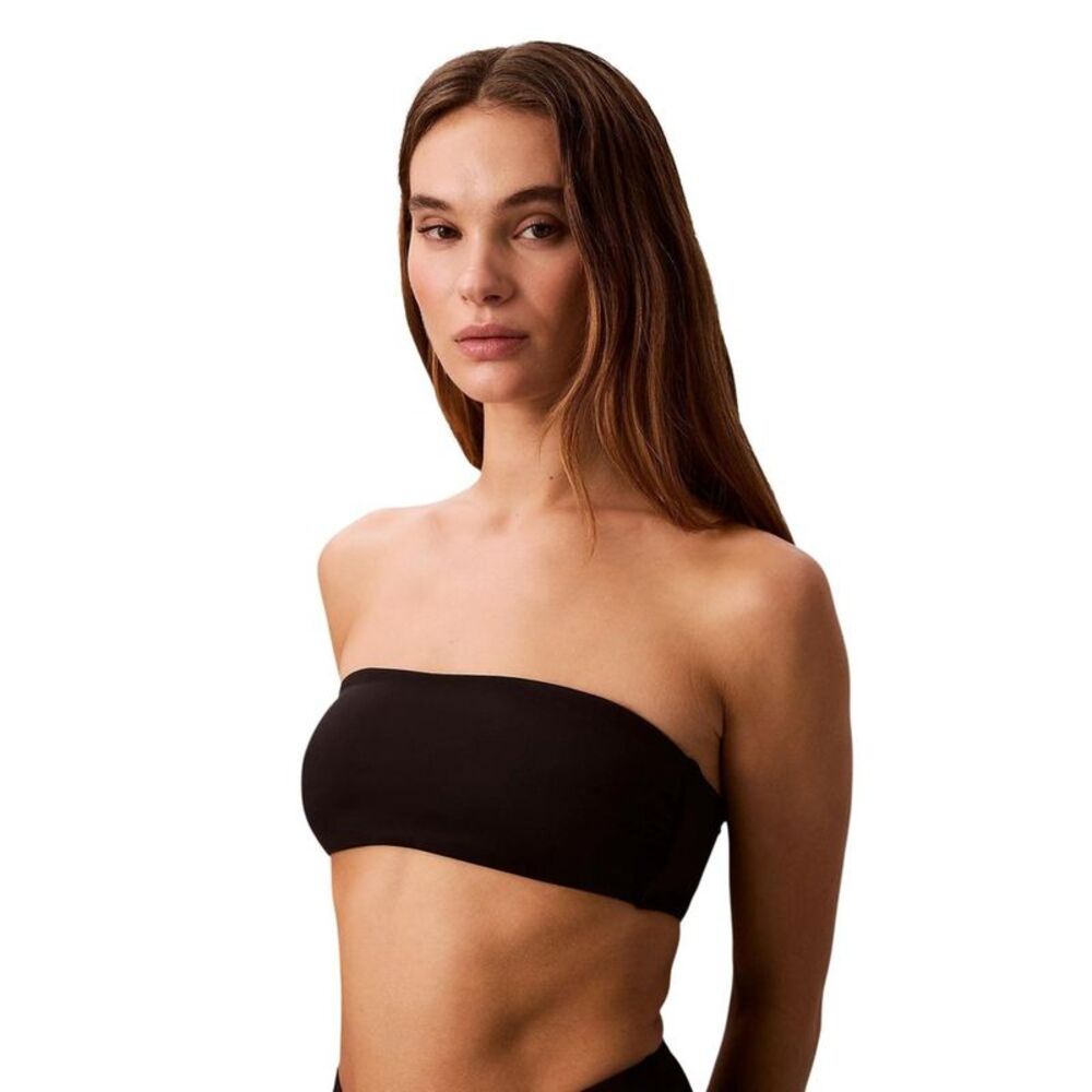Calvin Klein Jeans Black Elastane Women's Bikini